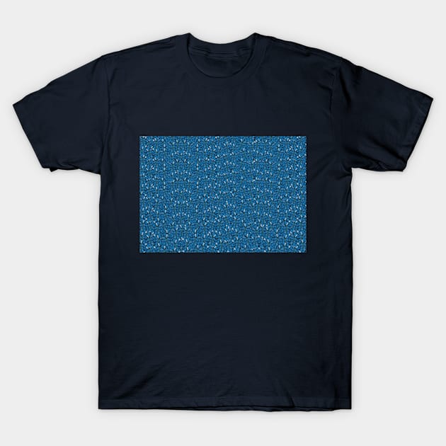 Muscari Aucheri Field Pattern T-Shirt by The Attoram Studio